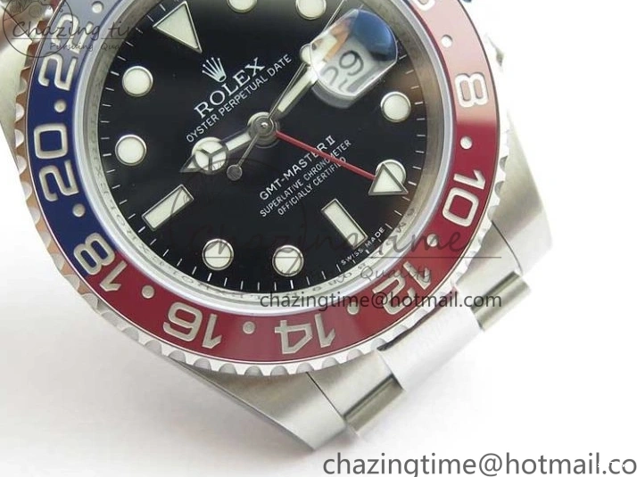 MiroTime 0312 GMT-Master II 116719 BLRO Red Blue Ceramic 904L Steel VRF 1:1 Best Edition SA3186 CHS MAX Version Youthful 2795